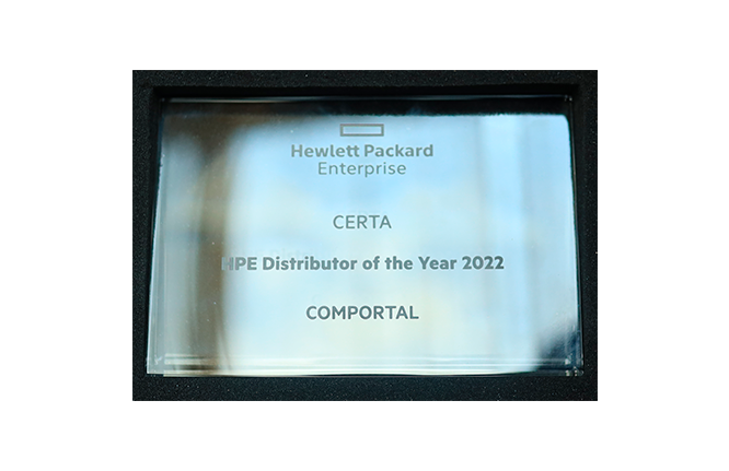 HPE "CERTA Distributor of the Year 2022"